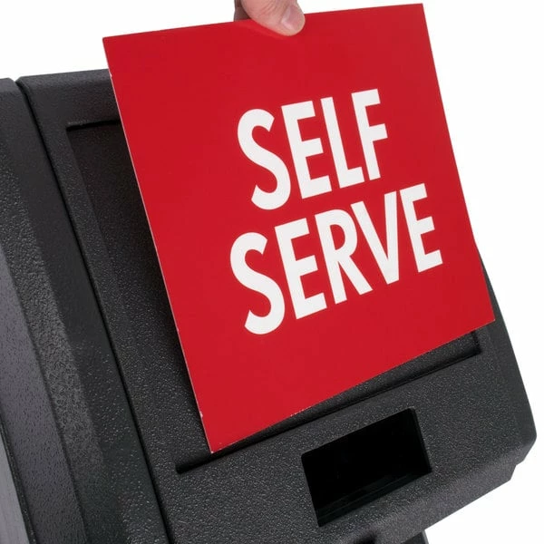 Commercial Zone 750724099 Vue-T-Ful Isle Charcoal Gray Windshield Washing Service Center 6 Commercial Zone 750724099 Vue-T-Ful Isle Charcoal Gray Windshield Washing Service Center - Image 6