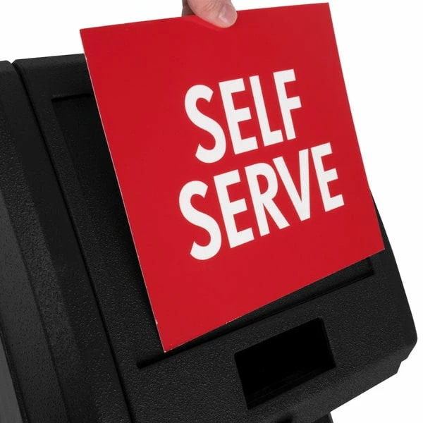 Commercial Zone 750701 Vue-T-Ful Isle Black Windshield Washing Service Center 6 Commercial Zone 750701 Vue-T-Ful Isle Black Windshield Washing Service Center - Image 6