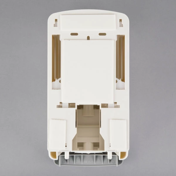 Kutol 9950ZPL Soft & Silky 800 ML Off White Bag-In-Box Hand Soap Dispenser 4 Kutol 9950ZPL Soft & Silky 800 ML Off White Bag-In-Box Hand Soap Dispenser - Image 4