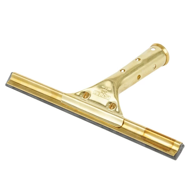 Unger® Unger GS250 GoldenClip 10" Window Squeegee With Brass Handle 3 Unger® Unger GS250 GoldenClip 10" Window Squeegee With Brass Handle - Image 3