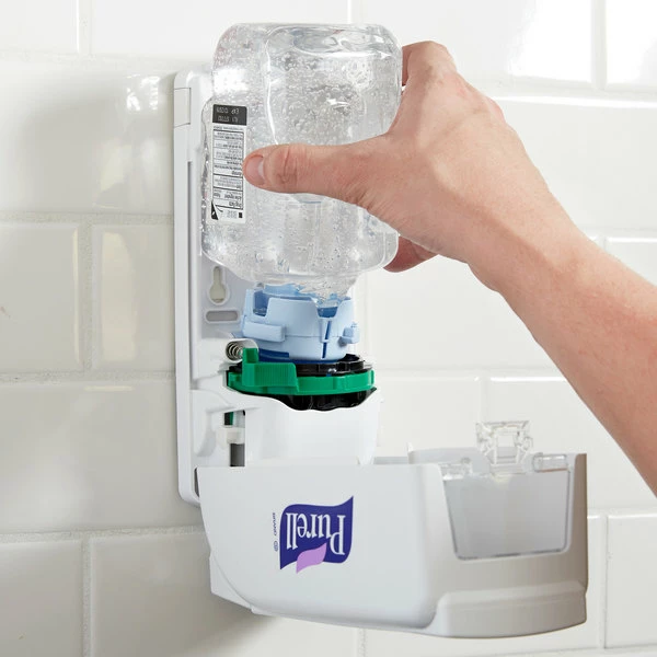Purell® 8720-06 ADX-7 700 ML White Manual Hand Sanitizer Dispenser 6 Purell® 8720-06 ADX-7 700 ML White Manual Hand Sanitizer Dispenser - Image 6
