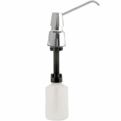 Bobrick B-82316 Chrome Counter Mount Push Button Foaming Soap Dispenser