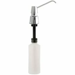 Bobrick B-8236 Chrome Counter Mount Push Button Foaming Soap Dispenser