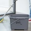 Lavex Janitorial 19.5 Qt. Gray Divided Plastic Bucket / Caddy -GOJO Sale Online 1337370