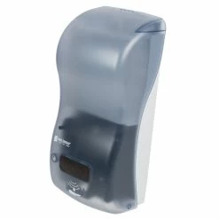 San Jamar SHF900TBL Rely Arctic Blue Hybrid Touchless Foam Soap Dispenser - 5 1/2" X 4" X 12" -GOJO Sale Online 1375596