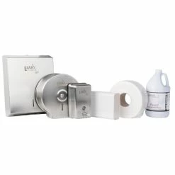 Lavex Janitorial Restroom Dispenser Kit With Liquid Hand Soap