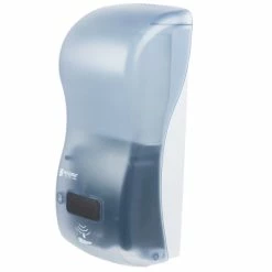 San Jamar SH900TBL Rely Arctic Blue Hybrid Touchless Soap, Sanitizer, And Lotion Dispenser - 5 1/2" X 4" X 12" 8 San Jamar SH900TBL Rely Arctic Blue Hybrid Touchless Soap, Sanitizer, And Lotion Dispenser - 5 1/2" X 4" X 12" -GOJO Sale Online 1394976