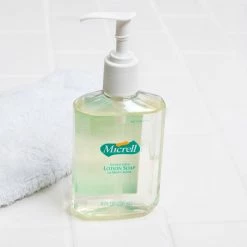 Micrell® 9752-12 8 Oz. Floral Antibacterial Lotion Hand Soap With PCMX And Pump - 12/Case