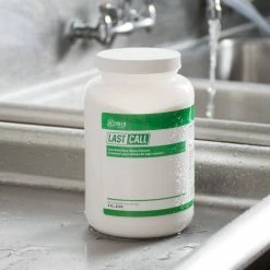 Noble Chemical 4 Lb. / 64 Oz. Last Call Low Suds Powdered Bar Glass Cleaner