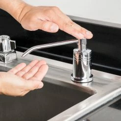 Novo By Noble Chemical Noble Chemical Novo 34 Oz. Counter Mount Foaming Soap Dispenser With 6" Spout 7 Novo By Noble Chemical Noble Chemical Novo 34 Oz. Counter Mount Foaming Soap Dispenser With 6" Spout -GOJO Sale Online 1530423