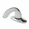 Rubbermaid 1818966 Milano Chrome Single Hole Deck Mounted Hands-Free Sensor Faucet With 3 3/4" Spout, Thermostatic Mixing Valve, And Supply Hoses 2 Rubbermaid 1818966 Milano Chrome Single Hole Deck Mounted Hands-Free Sensor Faucet With 3 3/4" Spout, Thermostatic Mixing Valve, And Supply Hoses -GOJO Sale Online 1541779