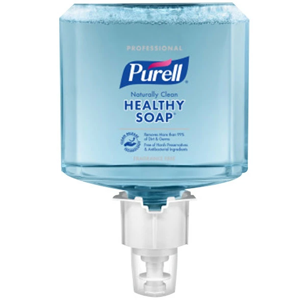 Purell® 5070-02 Professional CRT Healthy Soap™ ES4 1200 ML Fragrance Free Naturally Clean Foam Hand Soap - 2/Case 1 Purell® 5070-02 Professional CRT Healthy Soap™ ES4 1200 ML Fragrance Free Naturally Clean Foam Hand Soap - 2/Case