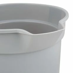 Rubbermaid FG296300GRAY BRUTE 10 Qt. Gray Round Bucket -GOJO Sale Online 1684300
