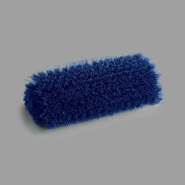 Carlisle 40422EC14 Sparta Spectrum 10" Hi-Lo Blue Floor Scrub Brush With End Bristles 2 Carlisle 40422EC14 Sparta Spectrum 10" Hi-Lo Blue Floor Scrub Brush With End Bristles - Image 2