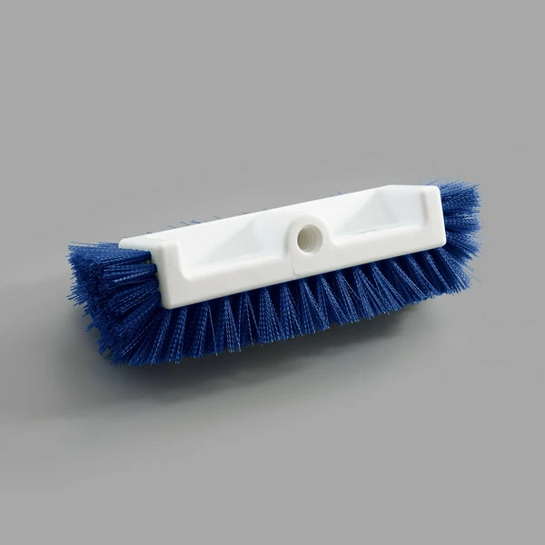 Carlisle 40422EC14 Sparta Spectrum 10" Hi-Lo Blue Floor Scrub Brush With End Bristles 1 Carlisle 40422EC14 Sparta Spectrum 10" Hi-Lo Blue Floor Scrub Brush With End Bristles