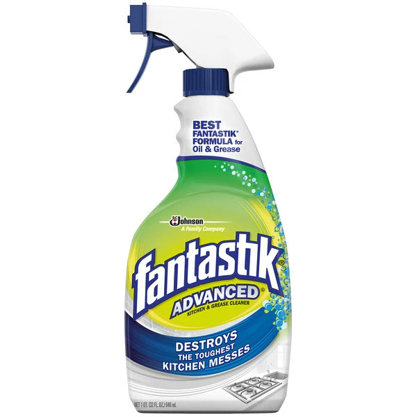 Fantastik® SC Johnson Fantastik® 306389 32 Oz. Advanced Power Kitchen And Grease Cleaner - 8/Case 1 Fantastik® SC Johnson Fantastik® 306389 32 Oz. Advanced Power Kitchen And Grease Cleaner - 8/Case