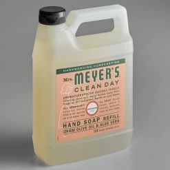 Mrs. Meyer's® Mrs. Meyer's Clean Day 651341 33 Oz. Geranium Scented Hand Soap Refill - 6/Case -GOJO Sale Online 1825318