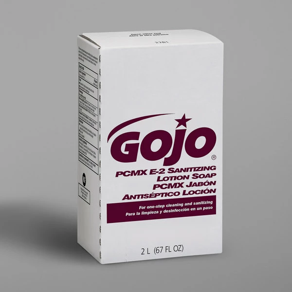 GOJO® 2281-04 NXT E2 2000 ML Fragrance Free Sanitizing Lotion Hand Soap Refill With PCMX - 4/Case 1 GOJO® 2281-04 NXT E2 2000 ML Fragrance Free Sanitizing Lotion Hand Soap Refill With PCMX - 4/Case