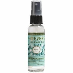 Mrs. Meyer's® Mrs. Meyer's Clean Day 300316 2 Oz. Basil Hand Sanitizer - 12/Case