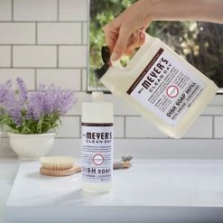 Mrs. Meyer's® Mrs. Meyer's Clean Day 347543 48 Oz. Lavender Scented Dish Soap Refill - 6/Case