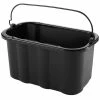 Rubbermaid FG9T8200BLA 10 Qt. Black Heavy Duty Pail 4 Rubbermaid FG9T8200BLA 10 Qt. Black Heavy Duty Pail -GOJO Sale Online 1926052