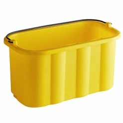 Rubbermaid FG9T8200YEL 10 Qt. Yellow Heavy Duty Pail -GOJO Sale Online 1946258