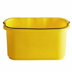 Rubbermaid FG9T8200YEL 10 Qt. Yellow Heavy Duty Pail -GOJO Sale Online 1946259