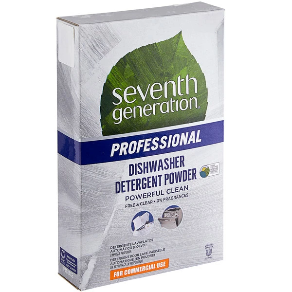 Seventh Generation 44736 Professional Free & Clear 75 Oz. Dishwasher Detergent Powder 1 Seventh Generation 44736 Professional Free & Clear 75 Oz. Dishwasher Detergent Powder