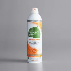 Seventh Generation 22980 13.9 Oz. Fresh Citrus And Thyme Disinfectant Spray - 8/Case