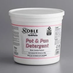Noble Chemical QuikPacks 0.5 Oz. Pot & Pan Detergent Packs 90 Count Tub - 2/Case -GOJO Sale Online 1975109