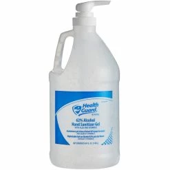 Kutol 5679 Health Guard 64 Oz. / 1.89 Liter / 1/2 Gallon Dye And Fragrance Free 62% Alcohol Instant Hand Sanitizer Gel With Pump - 4/Case -GOJO Sale Online 1991742