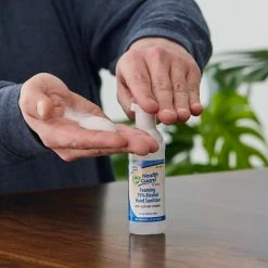 Kutol 71017 Health Guard 1.7 Oz. Dye And Fragrance Free Foaming 70% Alcohol Instant Hand Sanitizer - 24/Case