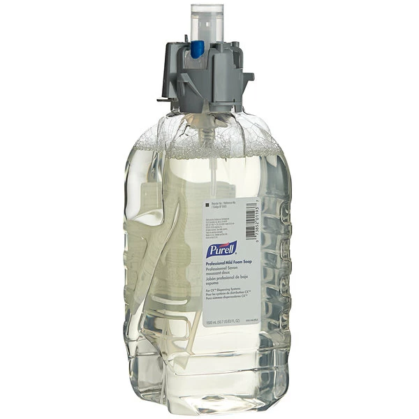Purell® 8565-04 CX Series 1500 ML Professional Fragrance-Free Foaming Hand Soap - 4/Case 2 Purell® 8565-04 CX Series 1500 ML Professional Fragrance-Free Foaming Hand Soap - 4/Case - Image 2