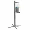 Controltek USA Controltek 565189 Shield 40 1/2" Pedal Activated Industrial Stainless Steel Hand Sanitizer Dispenser 12 Controltek USA Controltek 565189 Shield 40 1/2" Pedal Activated Industrial Stainless Steel Hand Sanitizer Dispenser -GOJO Sale Online 2079364