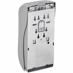 San Jamar SH970SS Summit Rely Silver Hybrid Automatic Hand Soap, Sanitizer, And Lotion Dispenser - 5 1/2" X 4" X 12" -GOJO Sale Online 2102297
