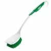 The Libman Company Libman 10 White Long Handle Scrub / Utility Brush With Scraper Edge - 6/Pack -GOJO Sale Online 2109785