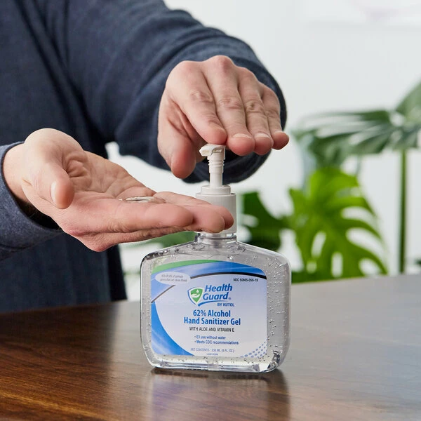 Kutol 5619 Health Guard 8 Oz. Dye And Fragrance Free 62% Alcohol Instant Hand Sanitizer Gel 1 Kutol 5619 Health Guard 8 Oz. Dye And Fragrance Free 62% Alcohol Instant Hand Sanitizer Gel