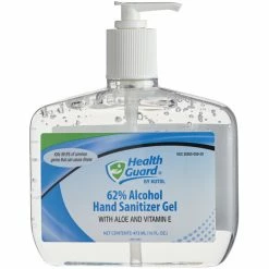 Kutol 5630 Health Guard 16 Oz. Dye And Fragrance Free 62% Alcohol Instant Hand Sanitizer Gel -GOJO Sale Online 2116564