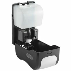 San Jamar SF970BKSS Summit Rely Black Manual Foam Hand Soap And Sanitizer Dispenser - 5 3/16" X 4" X 8 7/8" 9 San Jamar SF970BKSS Summit Rely Black Manual Foam Hand Soap And Sanitizer Dispenser - 5 3/16" X 4" X 8 7/8" -GOJO Sale Online 2123231