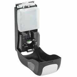 San Jamar SH970BKSS Summit Rely Black Hybrid Automatic Hand Soap, Sanitizer, And Lotion Dispenser - 5 1/2" X 4" X 12" 9 San Jamar SH970BKSS Summit Rely Black Hybrid Automatic Hand Soap, Sanitizer, And Lotion Dispenser - 5 1/2" X 4" X 12" -GOJO Sale Online 2123496