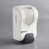 San Jamar SF970WHCL Summit Rely White Manual Foam Hand Soap And Sanitizer Dispenser - 5 3/16" X 4" X 8 7/8" -GOJO Sale Online 2127390