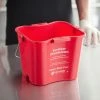San Jamar KPP256RD 8 Qt. Red Sanitizing Kleen-Pail Pro Bucket -GOJO Sale Online 2130589