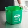 San Jamar KP196KCGN 6 Qt. Green Cleaning Kleen-Color Pail -GOJO Sale Online 2130622