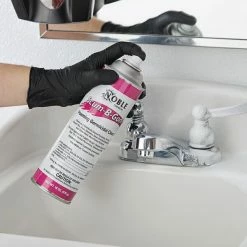 Noble Chemical 18 Oz. Scum-B-Gone Foaming Aerosol Germicidal Bathroom Cleaner - 12/Case
