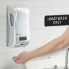San Jamar SHF970SS Summit Rely Silver Hybrid Automatic Foam Hand Soap And Sanitizer Dispenser - 5 1/2" X 4" X 12" 11 San Jamar SHF970SS Summit Rely Silver Hybrid Automatic Foam Hand Soap And Sanitizer Dispenser - 5 1/2" X 4" X 12" -GOJO Sale Online 2140359