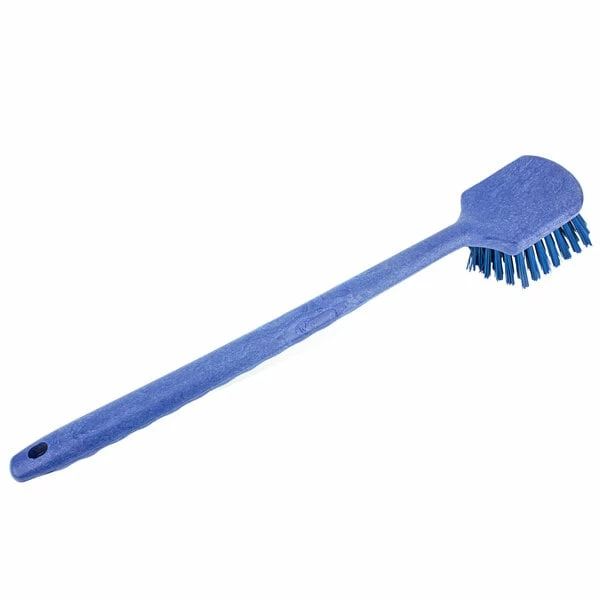 Carlisle 40501EC14 Sparta 20"Blue Floating Utility / Pot Scrub Brush 3 Carlisle 40501EC14 Sparta 20"Blue Floating Utility / Pot Scrub Brush - Image 3