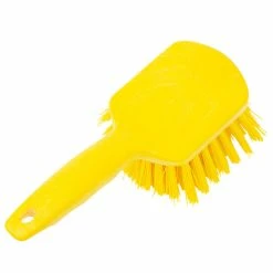 Carlisle 40541EC04 Sparta Spectrum 8" Yellow General Clean Up / Pot Scrub Brush -GOJO Sale Online 2163087