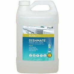 ECOS PL9720/04 Pro Dishmate 1 Gallon Pear Scented Manual Dishwashing Liquid - 4/Case