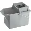 Rubbermaid FG619400STL 15 Qt. Gray Pail And Mop Strainer Combo -GOJO Sale Online 2177555
