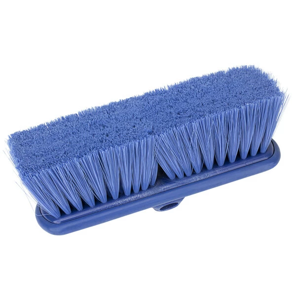 Carlisle 40050EC14 Sparta Flo Thru 9 1/2" Blue Flagged Vehicle And Wall Cleaning Brush 5 Carlisle 40050EC14 Sparta Flo Thru 9 1/2" Blue Flagged Vehicle And Wall Cleaning Brush - Image 5